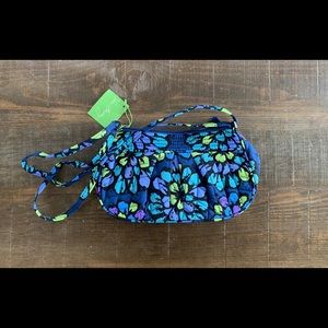 Vera Bradley Frannie Indigo Pop Purse